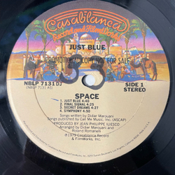 Винтажная виниловая пластинка LP Space Just Blue (США 1979) (Промо)