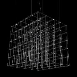 Подвесная Люстра Quasar Cosmos Square Led Pendant Light 100/100/100 By Imperiumloft