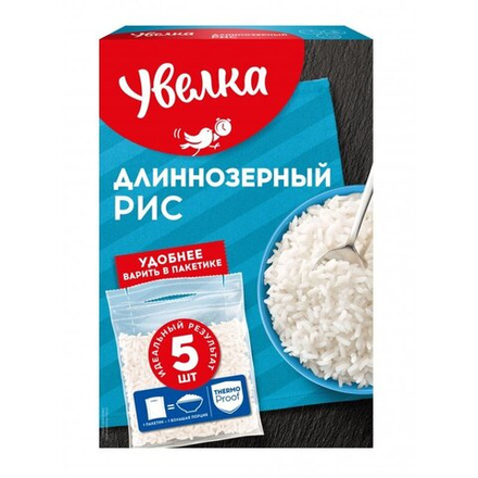 Рис Длиннозёрный Увелка 400 гр