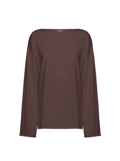 chocolate oversized long sleeve