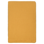 Плед из шерсти цвета охры из коллекции essential, 130х180 см