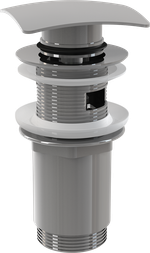 Донный клапан для раковины Alcadrain хром (A393)