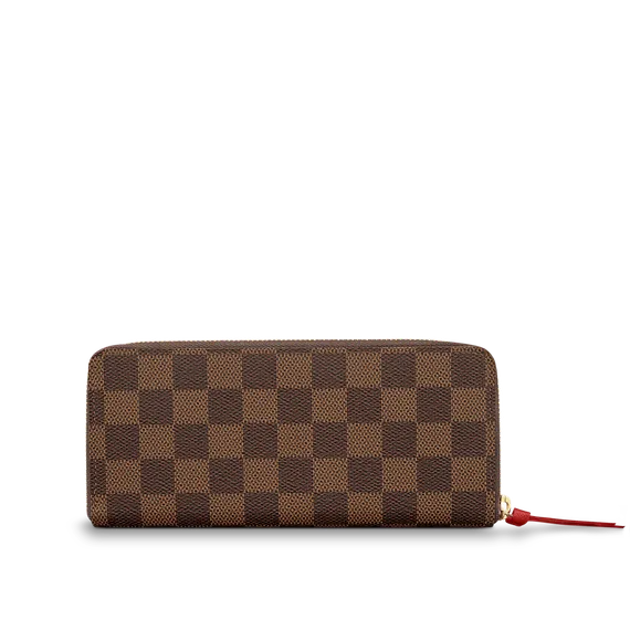 Женский кошелек Louis Vuitton Clemence коричневый