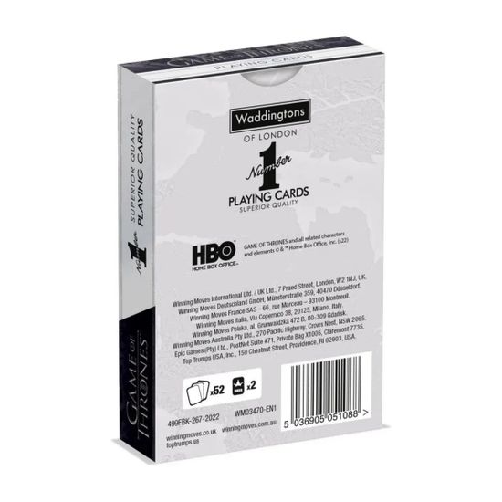 Игральные карты Game of Thrones / Игры престолов