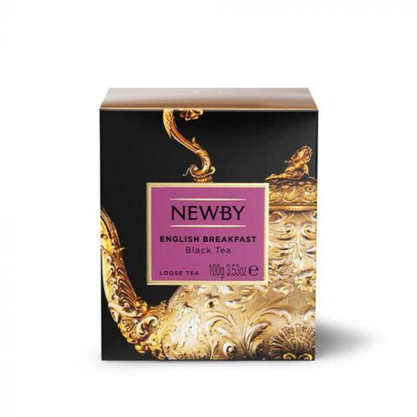 Чай черный листовой Newby Английский завтрак, 100 гр.