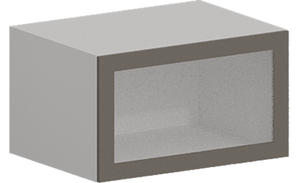 Кухня Модуль ШВГС 810 Графит / Грей Софт