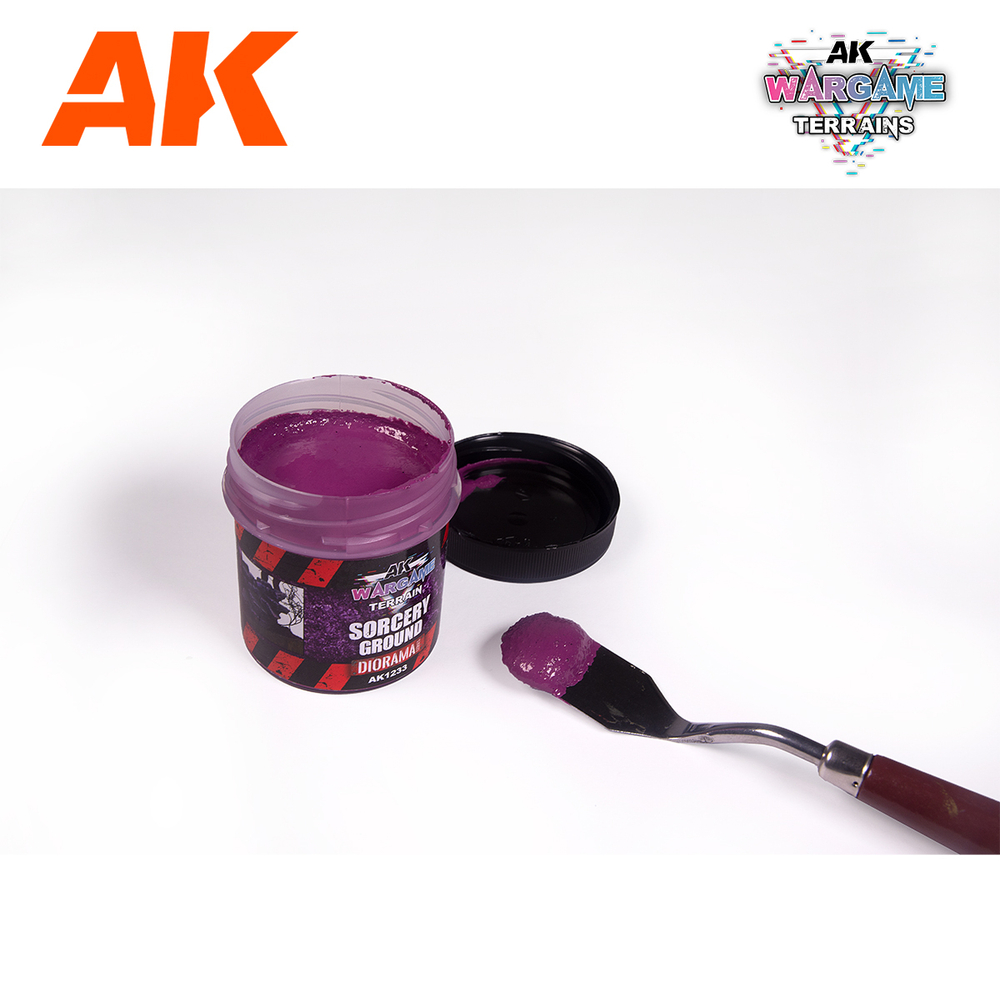 Текстурная паста AK Interactive Terrains Sorcery Ground 100 ml