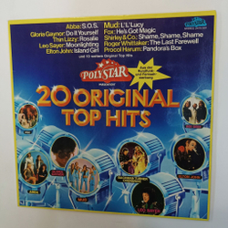 Винтажная виниловая пластинка LP Сборник 20 Top Hits (Germany 1975)