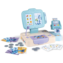 Smoby Disney - Касса STITCH с считывателем карт + 26 аксессуаров 350119