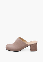 Мюли // Gloria // Cashmere // Suede