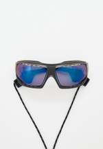 Спортивные очки LiP Typhoon / Trans. Grey - Black / Zeiss / PA Polarized / Pacific Blue Lens