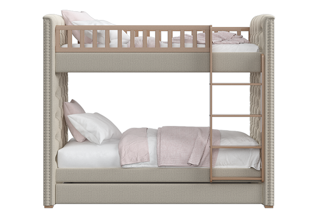 Кровать двухъярусная Elit soft (бежевый)