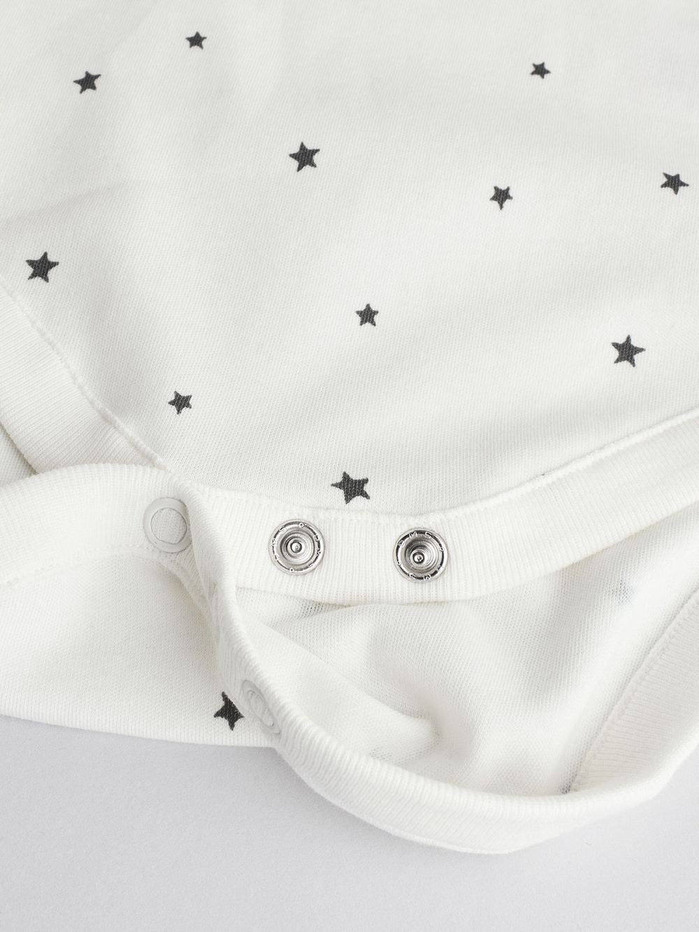 Боди с длинным рукавом для малышей Next E57-301, 5 шт., Белый, Темно-серый, Молочный