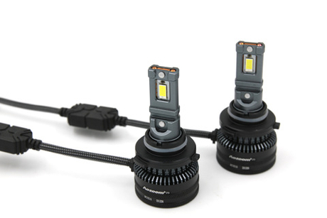 Cветодиодные лампы HB3/HB4 (9005/9006) Aozoom P9 с вентилятором 12V, 52W, 5500K, чип Korea WT52 (комплект, 2шт)
