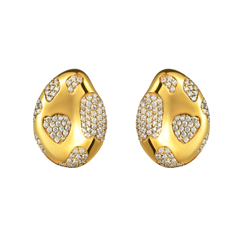 Серьги Далматинцы – Золото