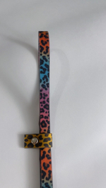 Ринговка груминга из биотана , ширина 15 мм, длина 50 см., зебра