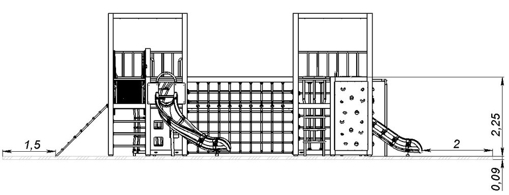 Игровой комплекс Тибет ДГ302.00.1