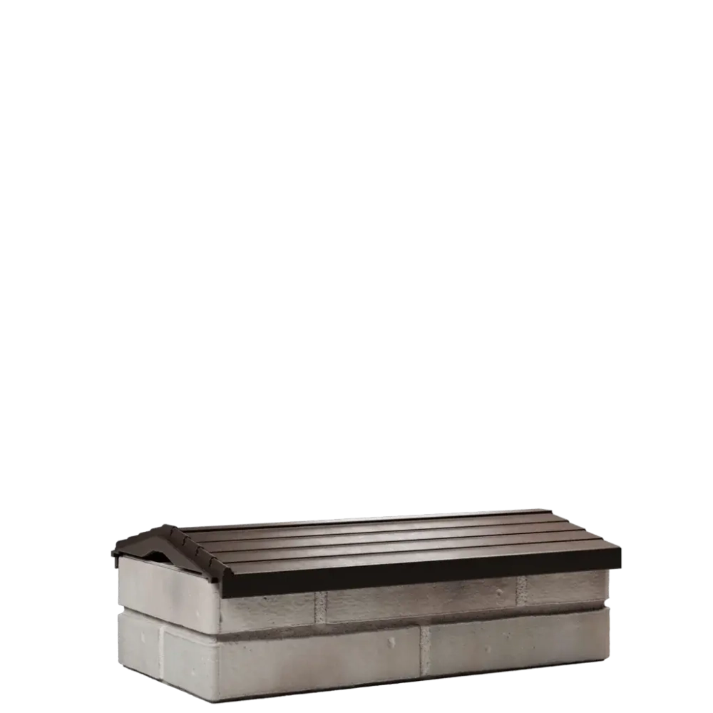 Парапет для забора BONA на 1 кирпич