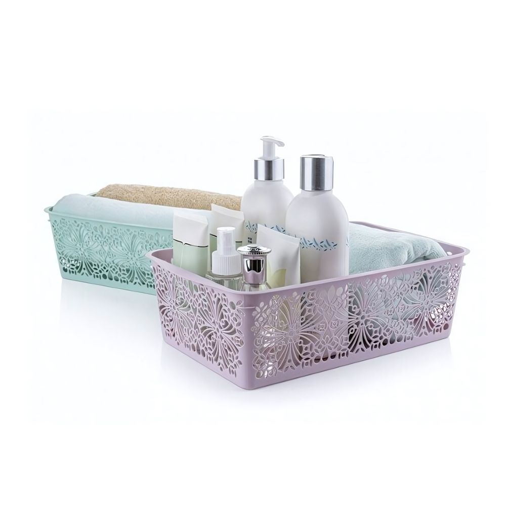 Корзинка универсальная &quot;floral&quot; 2л 250х150х75 мм (микс 1)