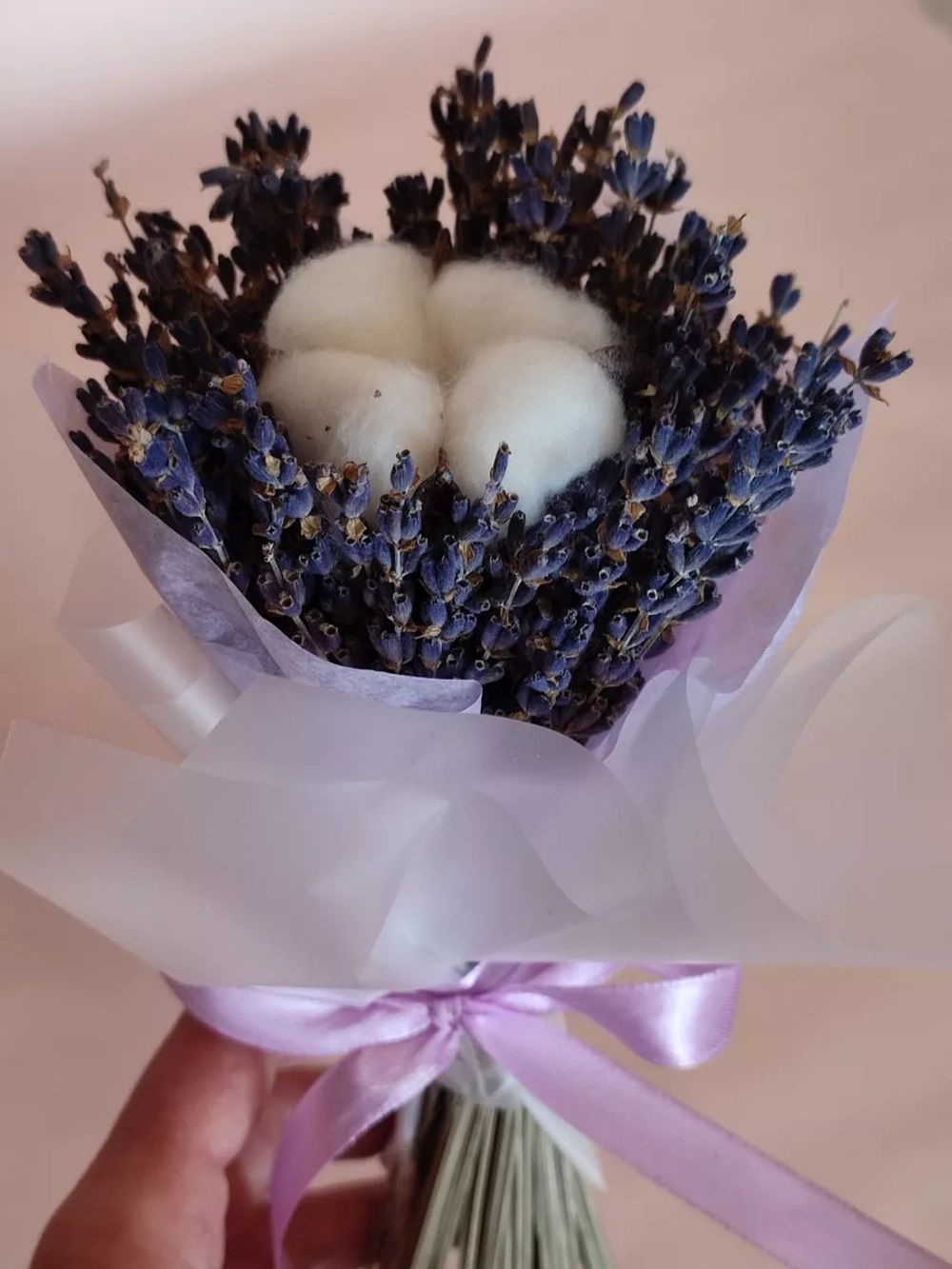 Сухоцветы для декора интерьера с вазой. Подарок на 8 марта.