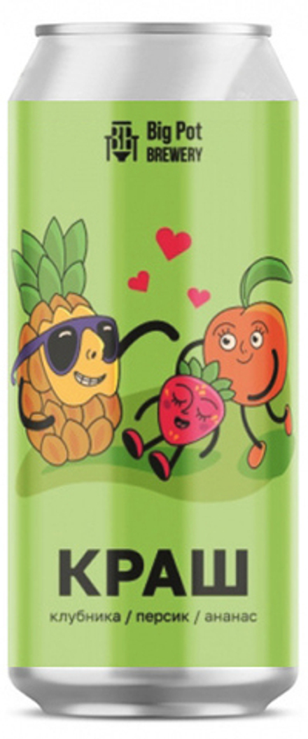 Пиво Биг Пот Краш / Big Pot Krash 0.45 - банка