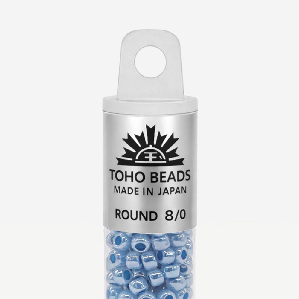 Японский бисер TOHO Round 8/0 (№917), жемчужный глянцевый
