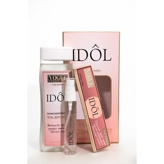 Подарочный набор женский IDOL pour femme, гель для душа 250 мл, парфюмерная вода 30 мл