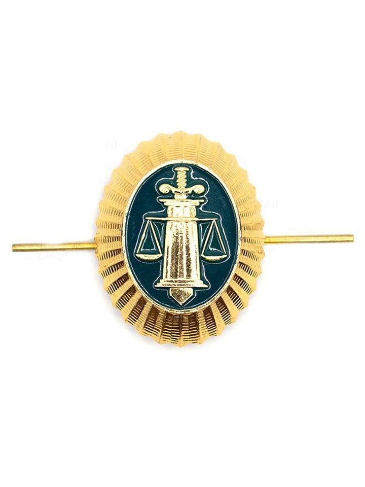Кокарда Судебные приставы малая металл