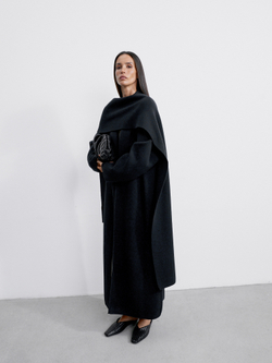 Кардиган-пальто SEVARA, чёрный