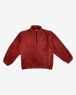Толстовка Turbofleece halfzip бургунди