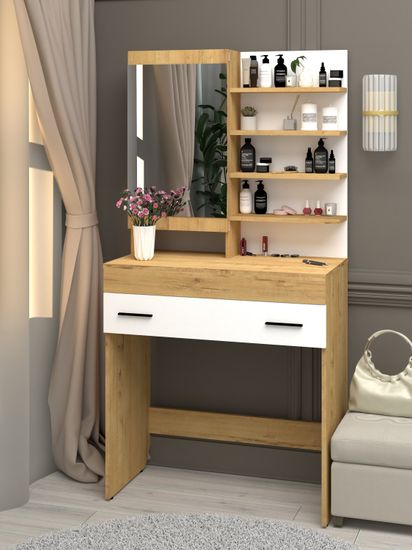 дуб бунратти / белый