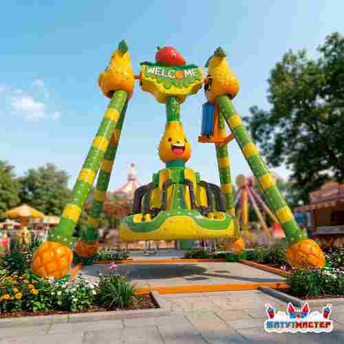 Экстремальный аттракцион маятник «Фруктовый Переполох», 6 мест, 7×5×5 м