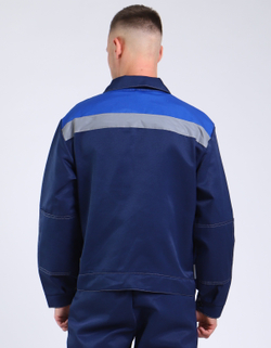 Куртка рабочая синяя летняя спец одежда Легион спецовка