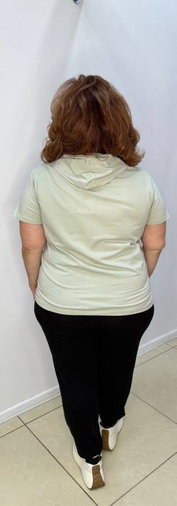 Блузон-футболка с изображением одуванчиков