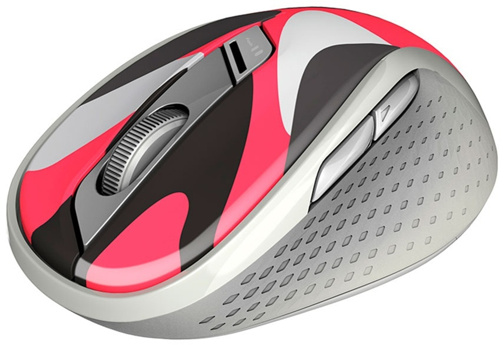 Мышь Rapoo M500 Silent Red красный