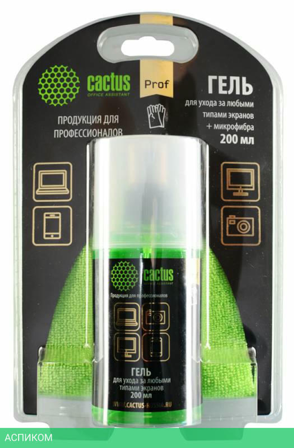 Средство для ухода за электроникой Cactus CS-S3004BL