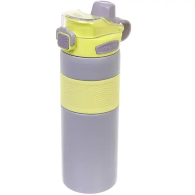 Термос 800мл «Фитнесс», цвет серый