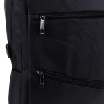 Рюкзак молодежный 43*31,5*12см, 1 отдел, 2 кармана, отсек д/ноутб,черный