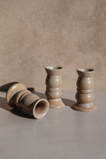 Подсвечник бежевый New / Titkova ceramic