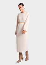 Платье с поясом ELIS