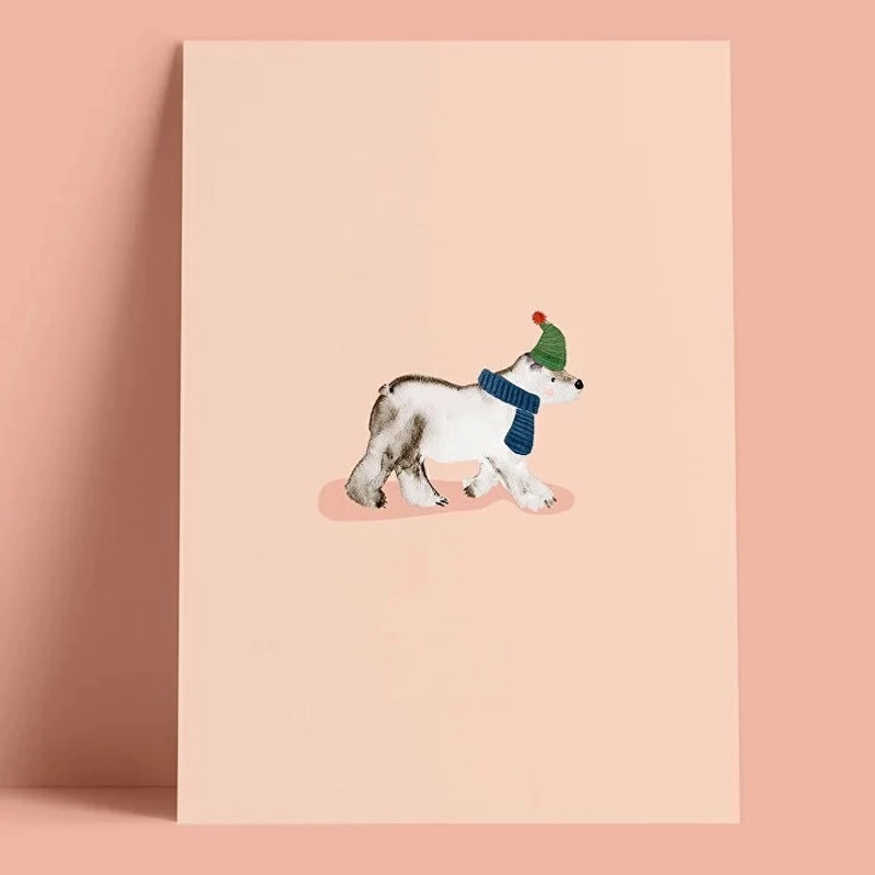 Открытка – Медведь