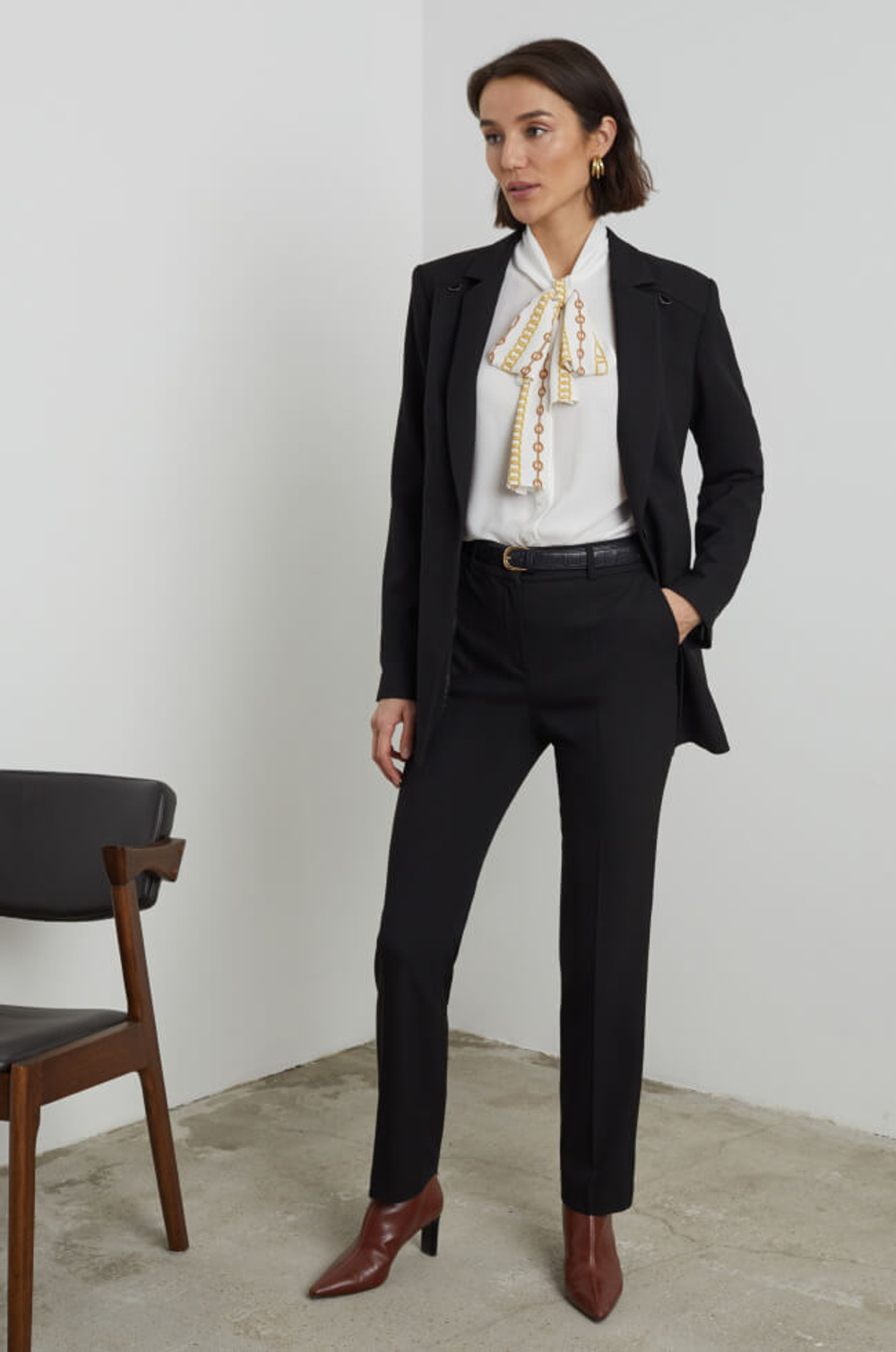 3782 Брюки женские (черный)