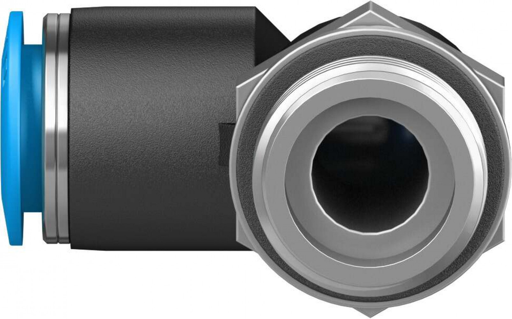 Штуцер цанговый угловой Festo QSL-G3/8-10