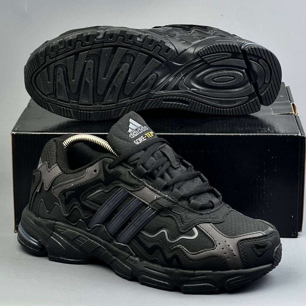 Кроссовки Adidas Responce GoreTex ТЕРМО #435 (черн.)