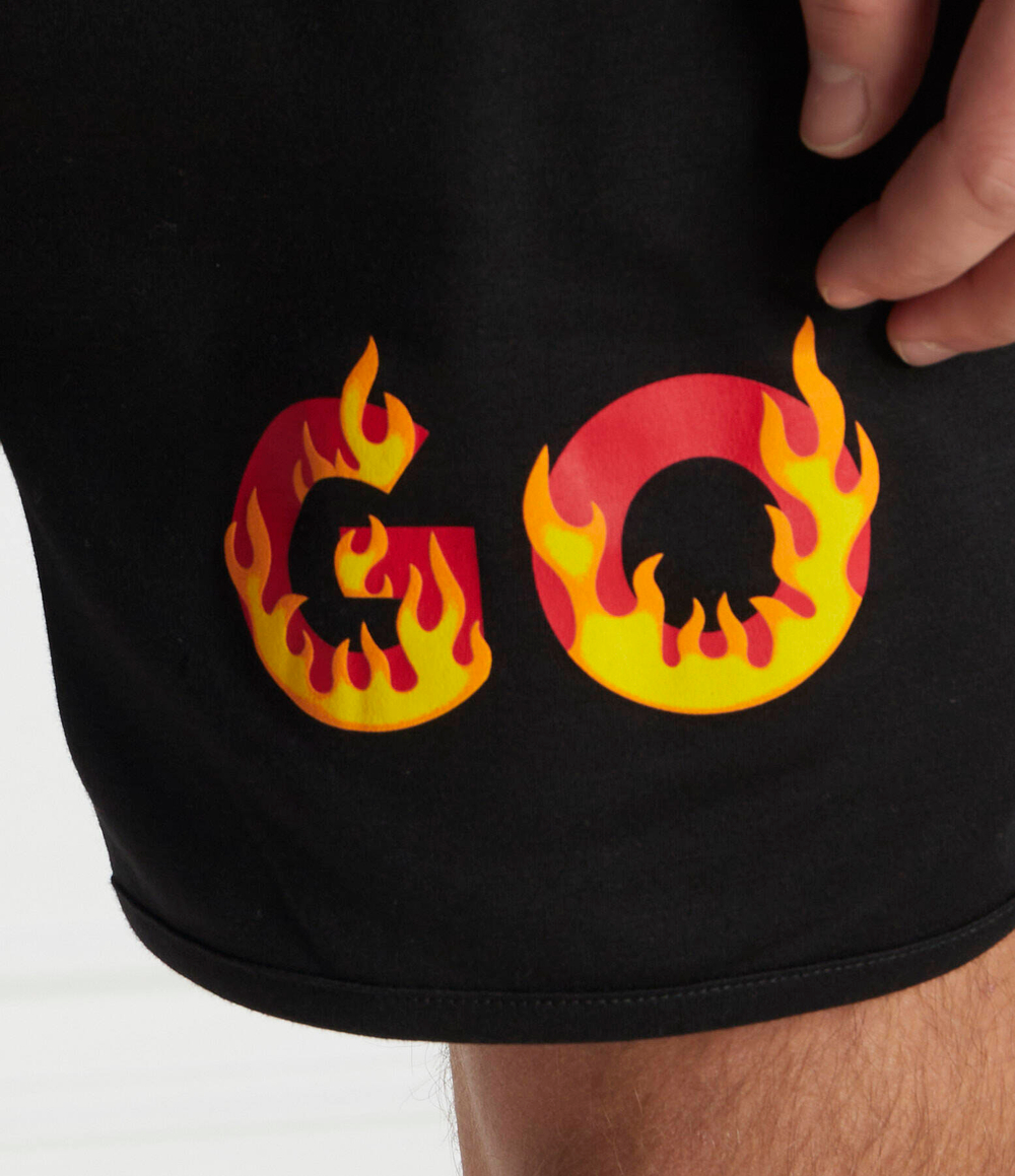 Шорты HUGO Flames Shorts Hugo Bodywear - черный(50510474)