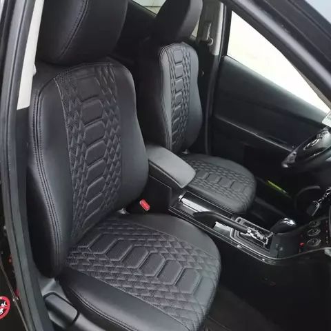 Авточехлы правый руль на 3 ряда (на заказ)