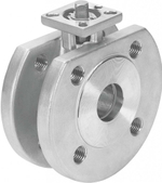 Шаровой кран Festo VZBC-20-FF-40-22-F0304-V4V4T Ру40 Ду20 (PN40 DN20)