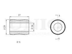 Втулка заднего амортизатора UNIO RMP-10273