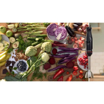 Погружной блендер Bosch MSM4B621, 1000 Вт, 2 насадки, мерный стакан, чёрный