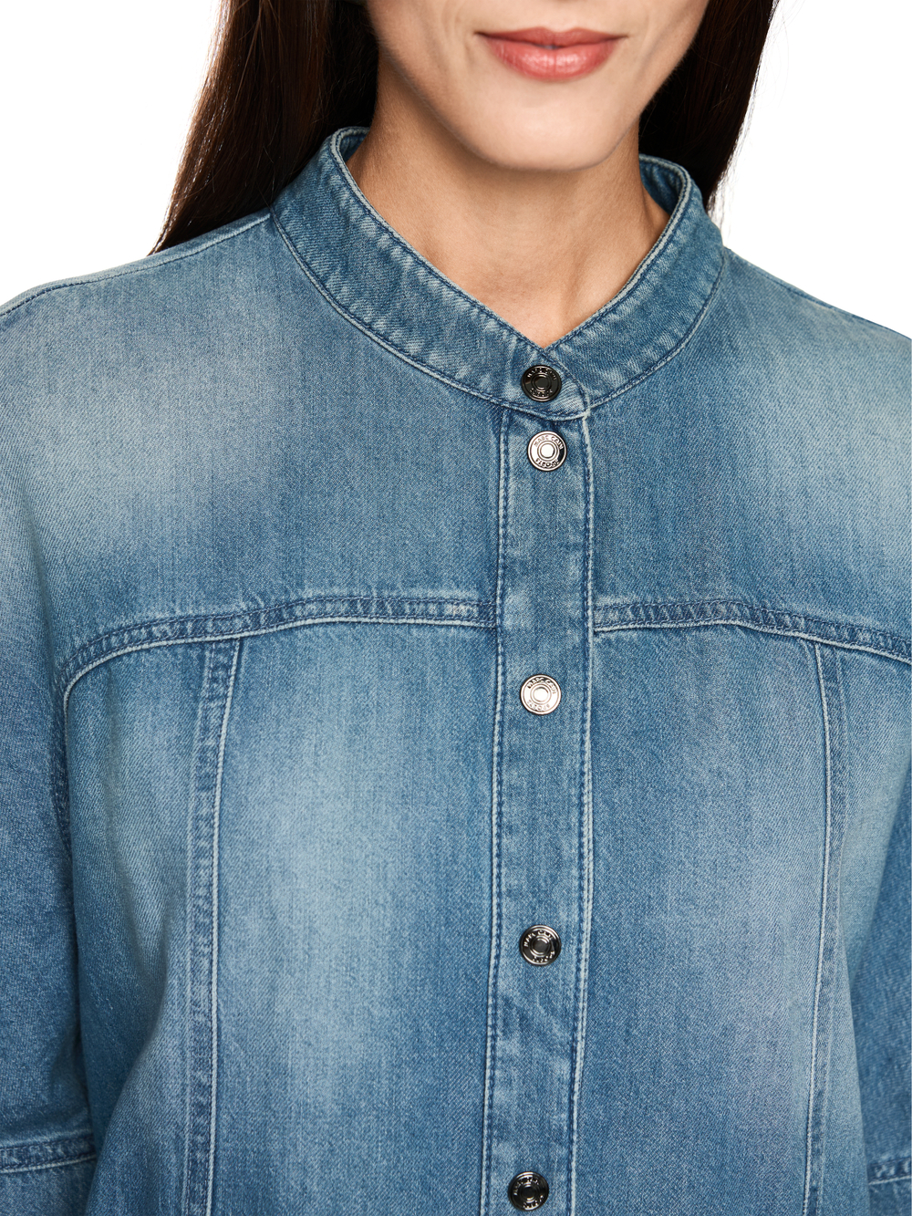 Джинсовое платье из хлопка